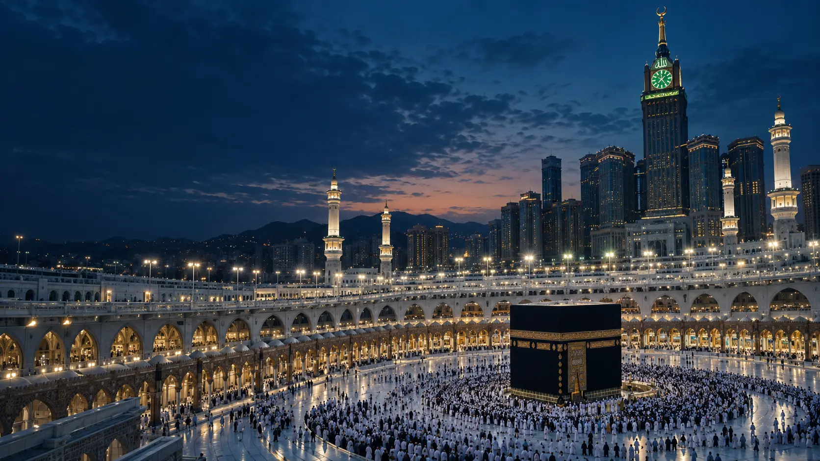 Masjid al-Haram during Hajj